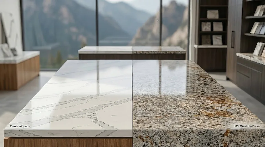 Quartz vs quartzite comparison